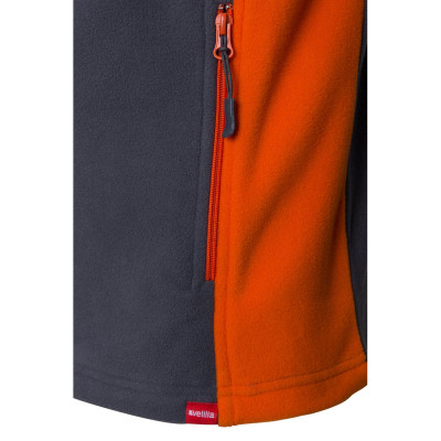 VL GERAS. Two-tone fleece jacket (220g/m²) in polyester (100)